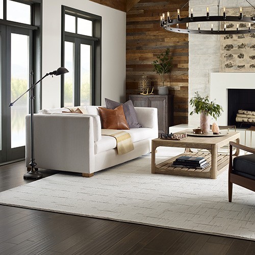 Living room flooring | Andrews Flooring LLC