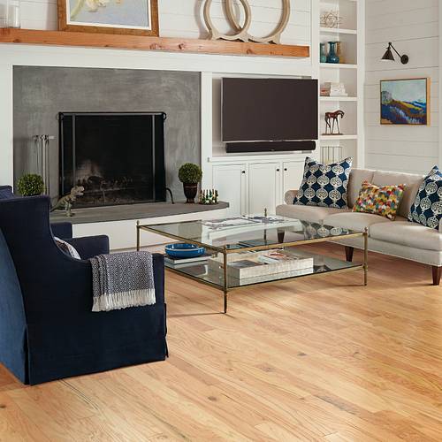 Hardwood flooring for living room | Andrews Flooring LLC